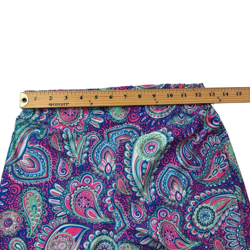 Simply Southern Women's S/M Small Medium Paisley Groovy Bell Button Leggings‎ - Picture 10 of 16